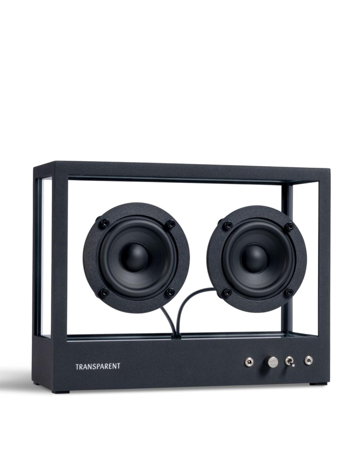 Small Transparent Speaker, Black 10 Small Transparent Speaker, Black 10