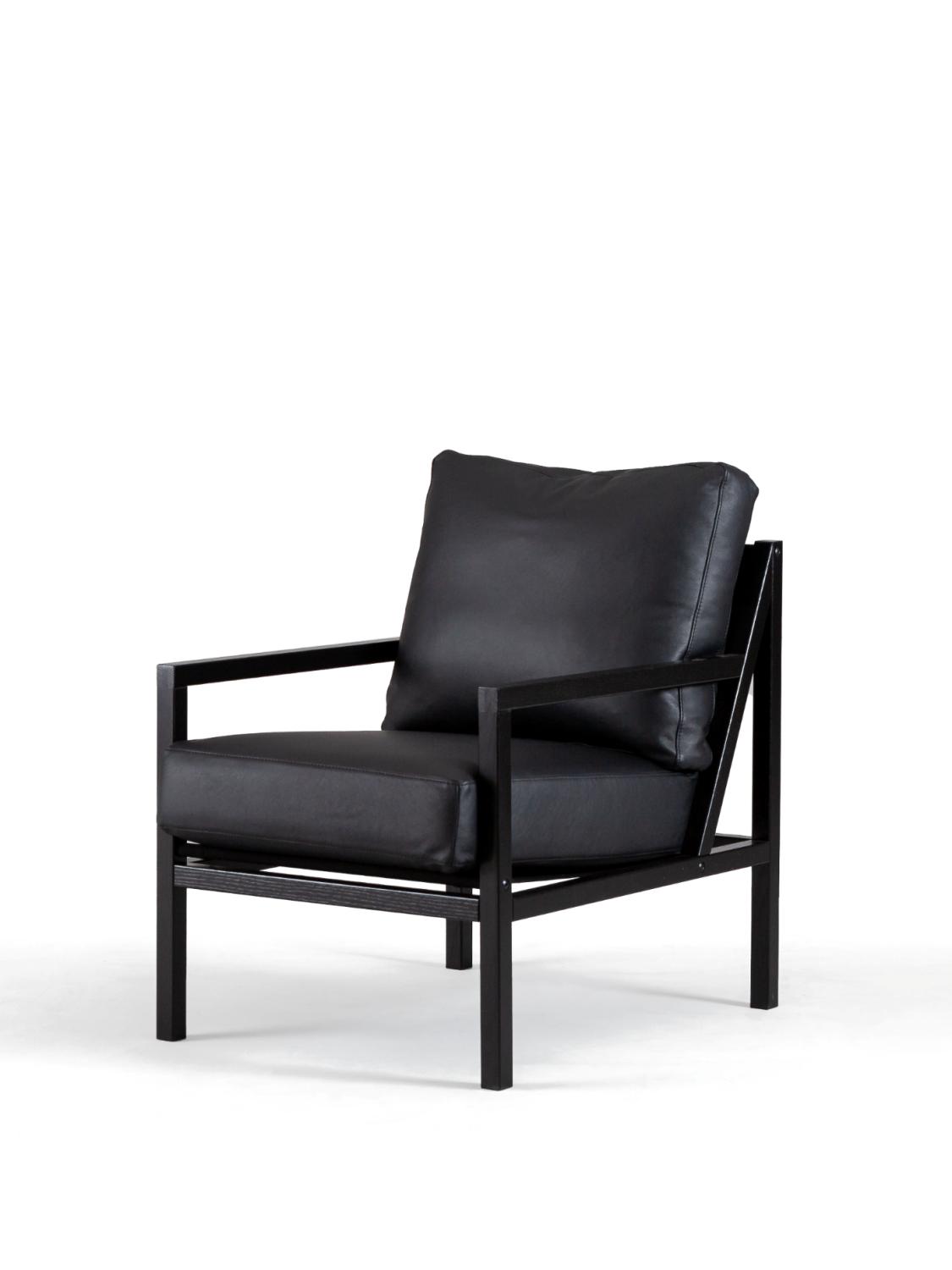 Seventy Five Wood Lenestol, Skinn Seventy Five Wood Lenestol, Skinn