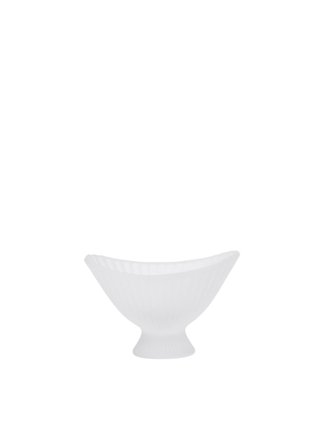 Fountain Glass Bowl, Frosted