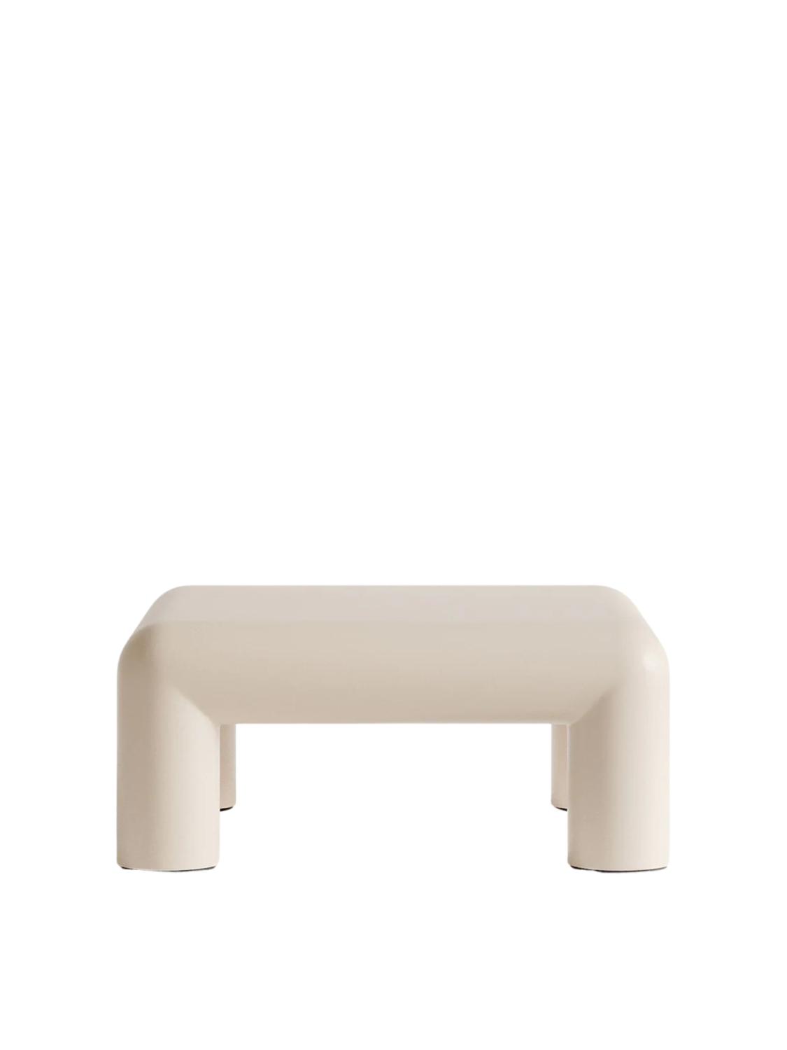 Cubio Coffee Table, Semi-Gloss Light Beige , 80 x 80 cm Cubio Coffee Table, Semi-Gloss Light Beige , 80 x 80 cm
