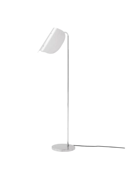 Wing Floor Lamp, Polished