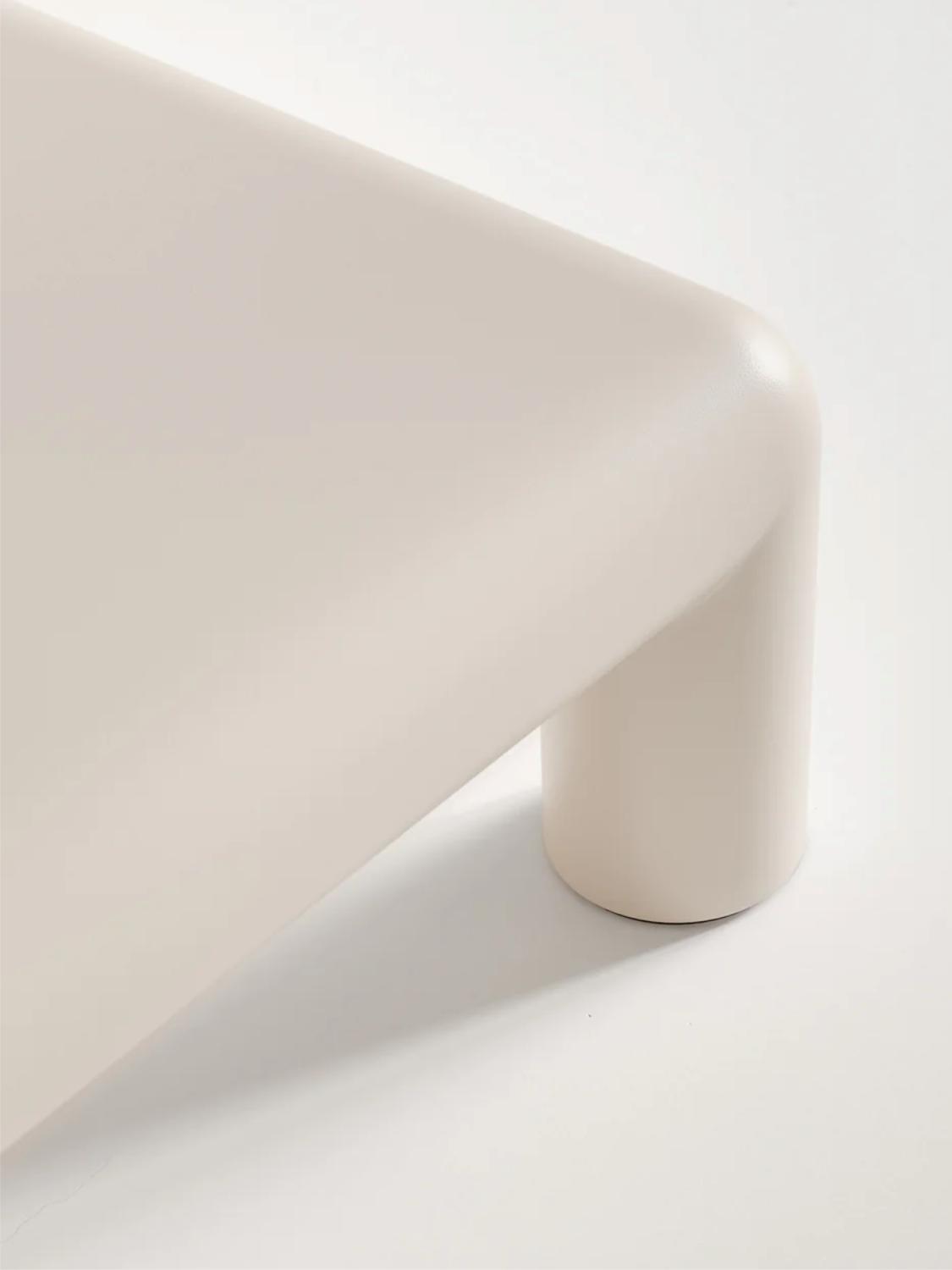 Cubio Coffee Table, Semi-Gloss Light Beige , 80 x 80 cm 4 Cubio Coffee Table, Semi-Gloss Light Beige , 80 x 80 cm 4