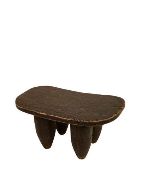 Vintage wood stool 2