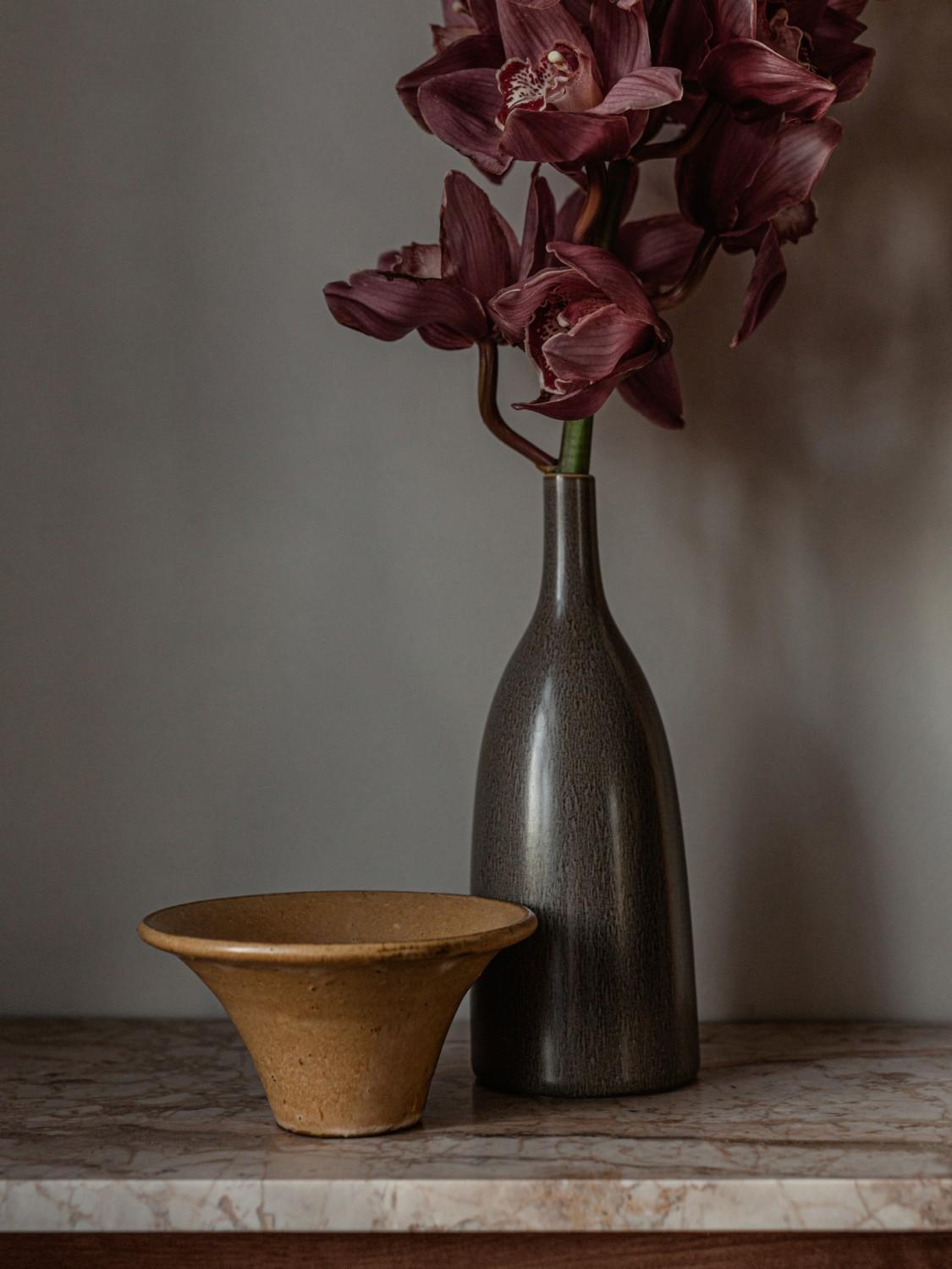 Strandgade Stem Vase, Ceramic Fern 3 Strandgade Stem Vase, Ceramic Fern 3