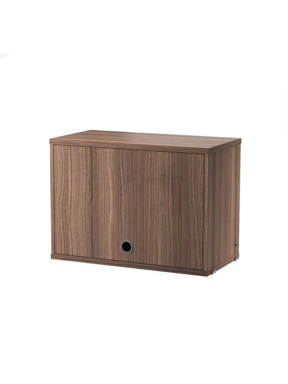 Cabinet with flip door, Walnut 2 Cabinet with flip door, Walnut 2