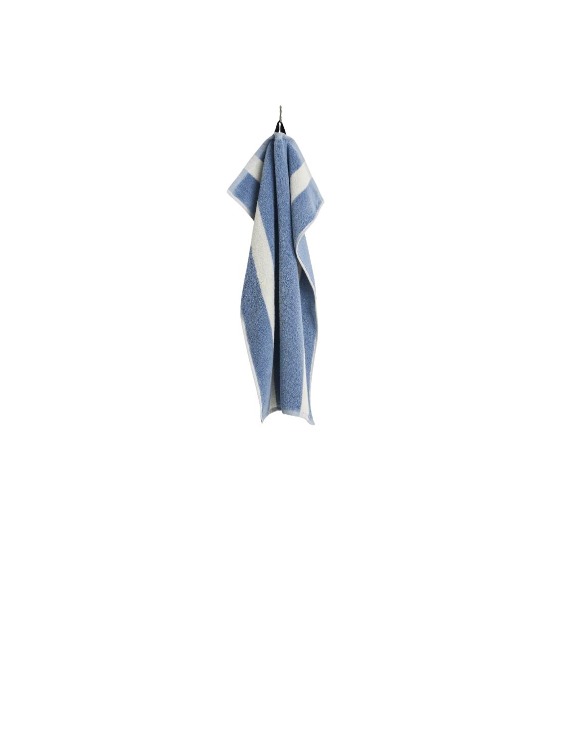 Stripe Håndkle, Dusty blue