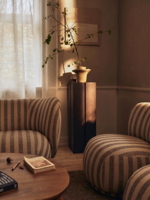 Parcel Pedestal 90, Natural Oak 2