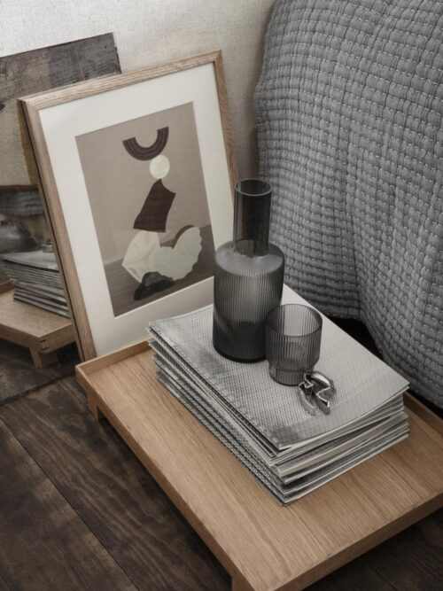 Bon Wooden Tray L, Oak 2