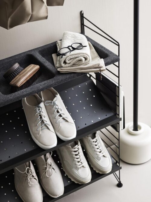 Shoe shelf, Black 2