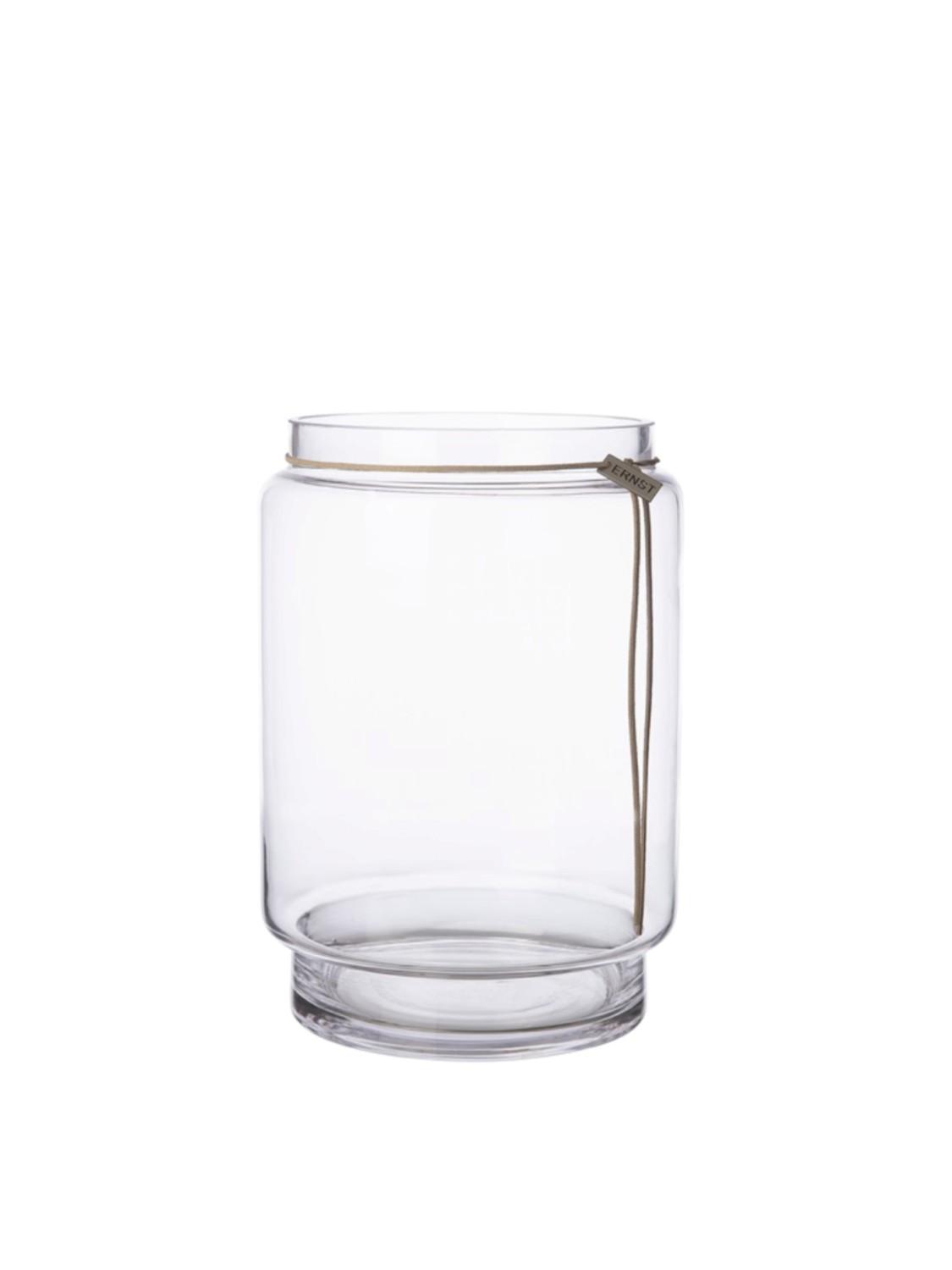 Vase i glass, H 28 cm Vase i glass, H 28 cm