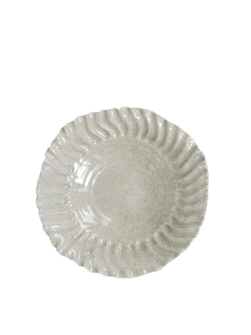 Dashi Plate L, Quartz Craquele