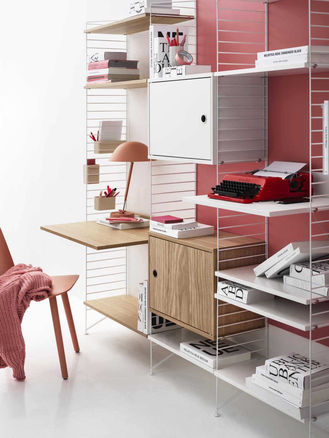 Cabinet with swing door, White 2 Cabinet with swing door, White 2
