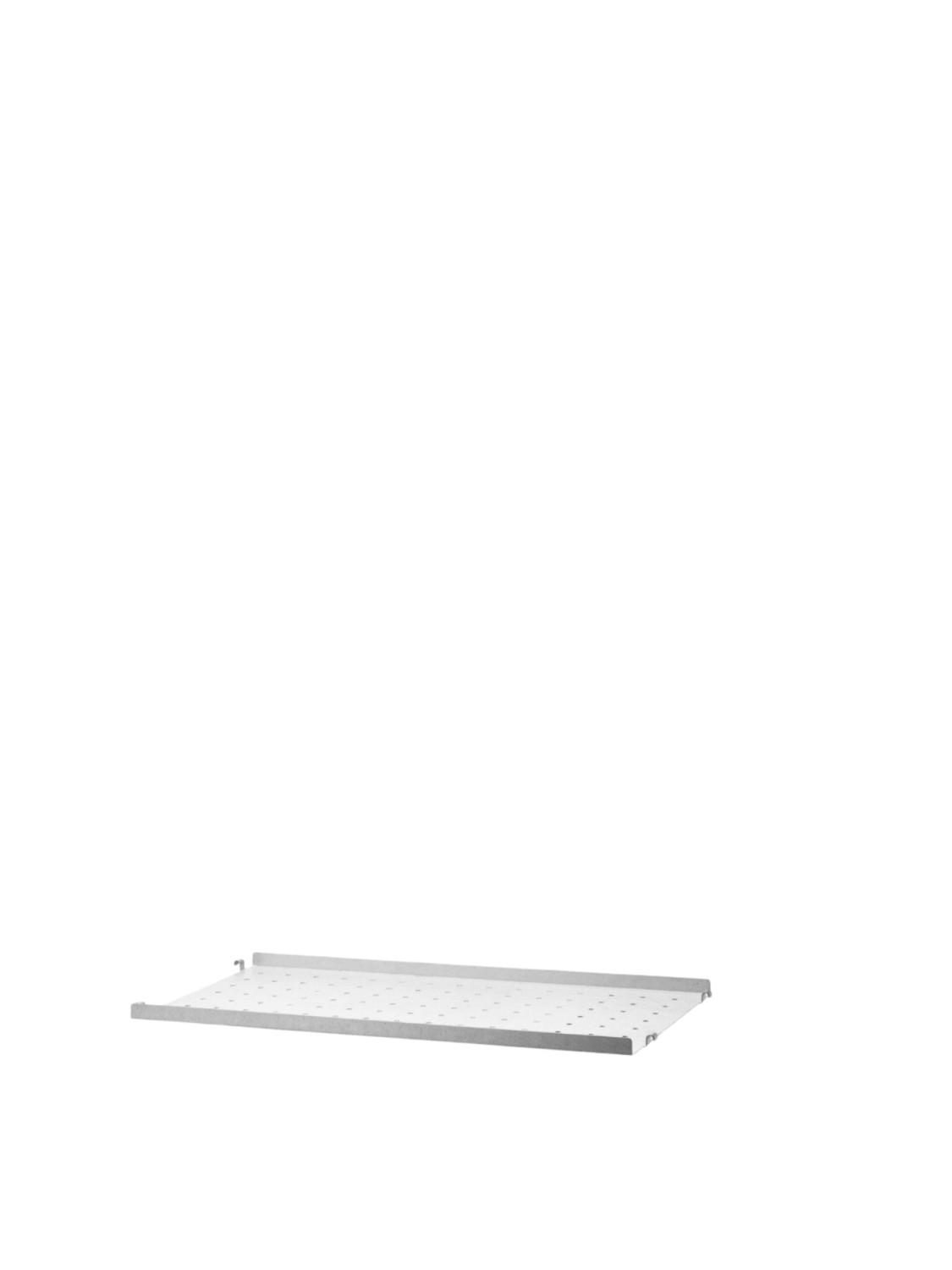 Metal shelf low edge, Galvanized