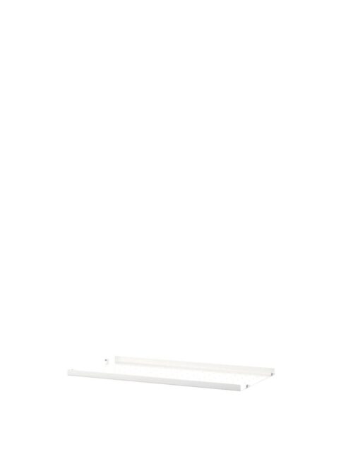 Metal shelf low edge, White 2