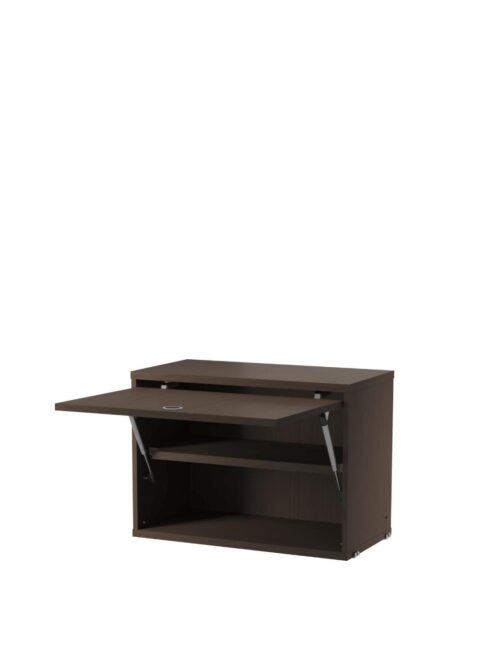Cabinet with flip door, Dark oak 2