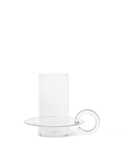Luce Candle Holder, Clear