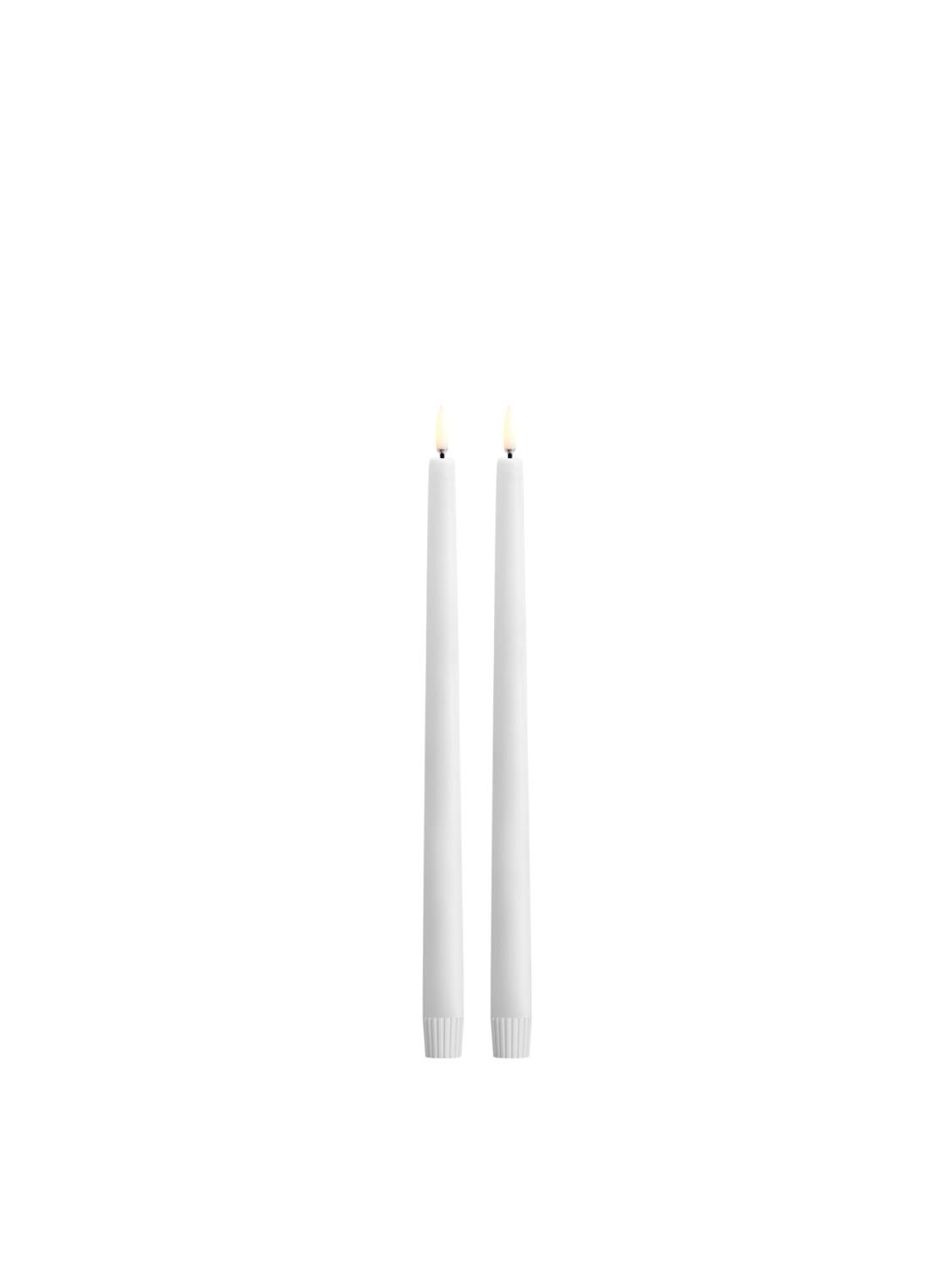LED Kronelys Ø 2,3 x 32 cm, sett av 2 LED Kronelys Ø 2,3 x 32 cm, sett av 2