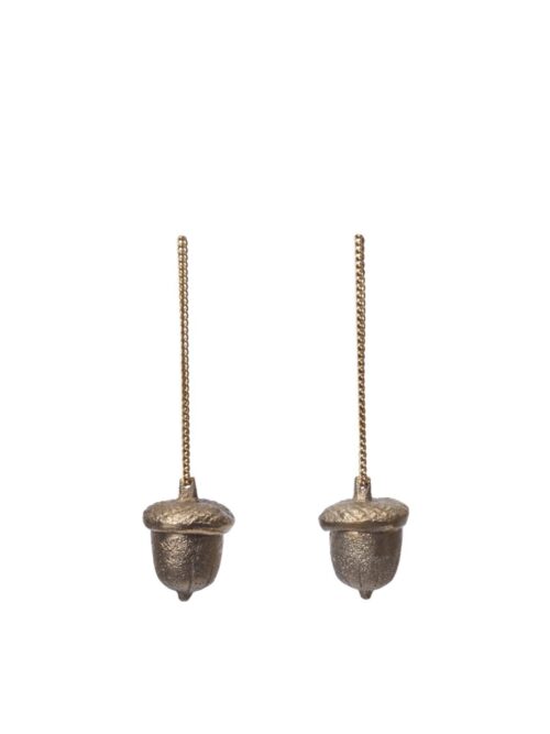 Acorn Ornaments,  Brass, Sett av 2