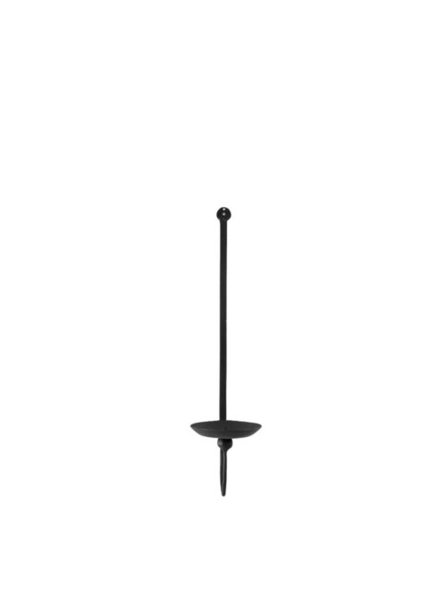 Boule Block wall sconce, Black