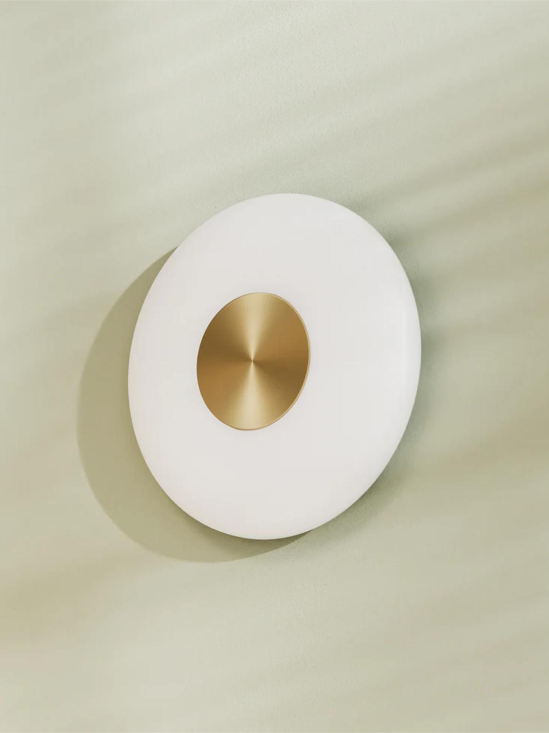 Glint Glass Opal Wall Lamp 3 Glint Glass Opal Wall Lamp 3